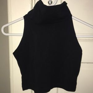 American Apparel crop top BLACK